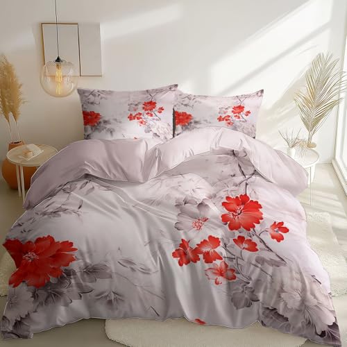 3 Stück Bettbezüge Orientalisch Traditionell Blumenmuster mit Tusche Thema Bettwäsche Sets für Frauen Jungen, Hellrosa Wende Kinderzimmer-Dekor Bettdeckenbezug, 200 x 200 cm Microfaser Bettwäsche 3 Stück Bettbezüge Orientalisch Traditionell Blumenmuster mit Tusche Thema Bettwäsche Sets für Frauen Jungen, Hellrosa Wende Kinderzimmer-Dekor Bettdeckenbezug, 200 x 200 cm Microfaser Bettwäsche von Generic