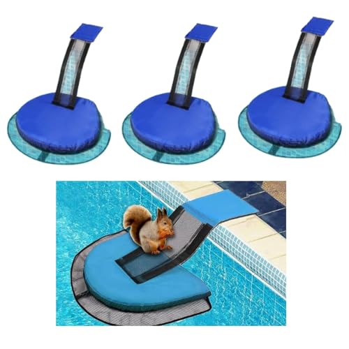 3 Stück Tierrettende Fluchtrampe,Tierfluchtrampe Rettung Kleintiere betreten Pool,Schwimmhilfe für Schwimmbad, Schwimmende Rampe Werkzeug für Frosch Ente Streifenhörnchen Mäuse andere Tiere 3 Stück Tierrettende Fluchtrampe,Tierfluchtrampe Rettung Kleintiere betreten Pool,Schwimmhilfe für Schwimmbad, Schwimmende Rampe Werkzeug für Frosch Ente Streifenhörnchen Mäuse andere Tiere von Generic
