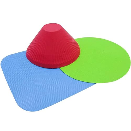 3 Stücke Mehrzweck Home Silikon Glasöffner Topflappen Anti-Rutsch Flasche Grip Pad Multifunktionale Korkenzieher Küchenwerkzeuge Praktisch und geschickt von Generic