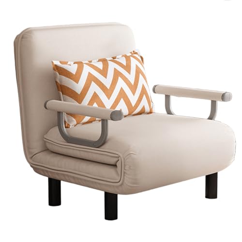 3-in-1 Schlafsofa it Schlaffunktion Ergonomie Baumwolle Und Leinen Gästebett Klappbar 6-fach Verstellbare Rückenlehne Abnehmbar und Waschbar Chaiselongue Sofa Belastbar Bis 300 Kg(Khaki,190*68*26cm) 3-in-1 Schlafsofa it Schlaffunktion Ergonomie Baumwolle Und Leinen Gästebett Klappbar 6-fach Verstellbare Rückenlehne Abnehmbar und Waschbar Chaiselongue Sofa Belastbar Bis 300 Kg(Khaki,190*68*26cm) von Generic