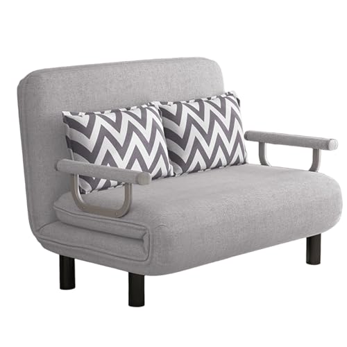 3-in-1 Schlafsofa it Schlaffunktion Ergonomie Baumwolle Und Leinen Gästebett Klappbar 6-fach Verstellbare Rückenlehne Abnehmbar und Waschbar Chaiselongue Sofa Belastbar Bis 300 Kg(Gray,190*100*26cm) 3-in-1 Schlafsofa it Schlaffunktion Ergonomie Baumwolle Und Leinen Gästebett Klappbar 6-fach Verstellbare Rückenlehne Abnehmbar und Waschbar Chaiselongue Sofa Belastbar Bis 300 Kg(Gray,190*100*26cm) von Generic
