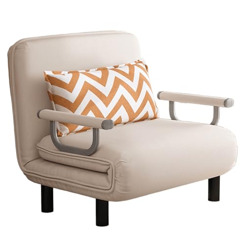 3-in-1 Schlafsofa it Schlaffunktion Ergonomie Baumwolle Und Leinen Gästebett Klappbar 6-fach Verstellbare Rückenlehne Abnehmbar und Waschbar Chaiselongue Sofa Belastbar Bis 300 Kg(Khaki,190*80*26cm) 3-in-1 Schlafsofa it Schlaffunktion Ergonomie Baumwolle Und Leinen Gästebett Klappbar 6-fach Verstellbare Rückenlehne Abnehmbar und Waschbar Chaiselongue Sofa Belastbar Bis 300 Kg(Khaki,190*80*26cm) von Generic