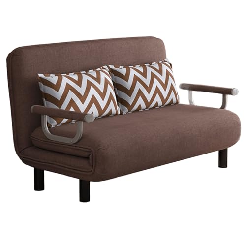 3-in-1 Schlafsofa it Schlaffunktion Ergonomie Baumwolle Und Leinen Gästebett Klappbar 6-fach Verstellbare Rückenlehne Abnehmbar und Waschbar Chaiselongue Sofa Belastbar Bis 300 Kg(Brown,190*120*26cm) 3-in-1 Schlafsofa it Schlaffunktion Ergonomie Baumwolle Und Leinen Gästebett Klappbar 6-fach Verstellbare Rückenlehne Abnehmbar und Waschbar Chaiselongue Sofa Belastbar Bis 300 Kg(Brown,190*120*26cm) von Generic