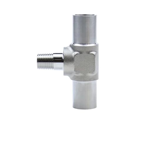 3 möglichkeiten Reducer 6 8 10 12 Mm 1/4 3/8 1/2 3/4 Zoll Auto Schweißen Rohr Fitting Stecker Spillter Edelstahl(12-8-12mm) von Generic