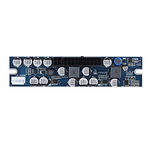 300-W-NETZTEILMODUL DC 12 V PC-NETZTEILMODUL MIT 24-PIN-ANSCHLUSS/AUX/-Kabel FÜR -ITX/1U-GEHÄUSE – HOHE Leistung UND ZUVERLÄSSIGKEIT FÜR -Computer 【Hoch von YUYTE