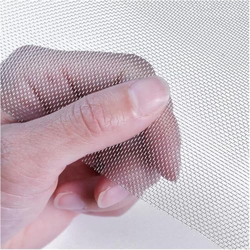 304 Edelstahl Gewebter Draht 30 Mesh Metallgitter Bildschirm Hitzebeständige Drahtgeflechtplatten Für Entlüftung, Filter, Sicherheit, Fenster Und Garten, Silver, 1.5x10m 304 Edelstahl Gewebter Draht 30 Mesh Metallgitter Bildschirm Hitzebeständige Drahtgeflechtplatten Für Entlüftung, Filter, Sicherheit, Fenster Und Garten, Silver, 1.5x10m von Generic