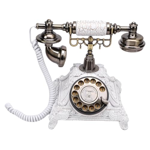 32G -Kapazität Audio Gästebuch Telefon, Angepasste Sprachnachricht Audio Gästebuch Telefon Benutzerfreundlicher USB -Gebühren für Jubiläen (White) von Generic