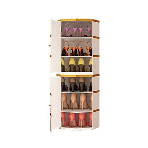 360° drehbares Schuhregal - Nizer vertikal, platzsparendes Schuhregal für kleine Räume, modernes goldenes Schuhregal für Schrank und Eingangsbereich, stilvolle und funktionale Schuhaufbewahrungslösung 360° drehbares Schuhregal - Nizer vertikal, platzsparendes Schuhregal für kleine Räume, modernes goldenes Schuhregal für Schrank und Eingangsbereich, stilvolle und funktionale Schuhaufbewahrungslösung von Generic