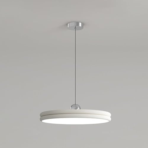 36w Licht Luxus Nachttisch Pendelleuchte Doppelschicht Hotel Und Gastfamilie Kronleuchter Nordic Kleine Esszimmer Bar Kronleuchter Kleidung Geschäft Commercial Mall Lampe Studie Schlafz, White von Generic