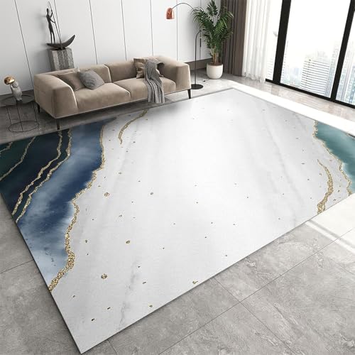 3D Abstrakte Marmorstruktur Teppich Kinder Jungen Kinderzimmer Gaming Teppich Schlafzimmer Wohnzimmer Krabbelmatte Modern Kinderteppiche Er 160 X 230 cm - Leicht Zu Reinigen -47057518851 von Generic