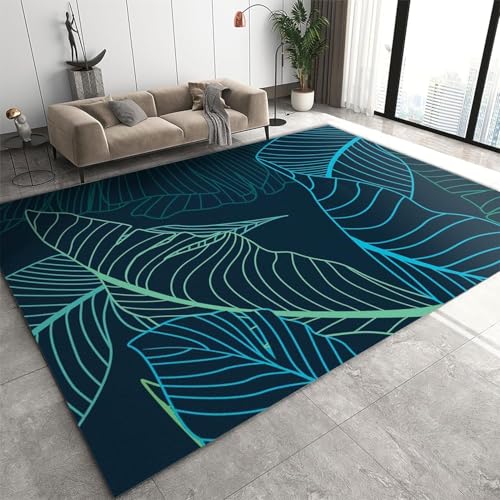 3D Gedruckte Boden Runner Area Rug Dicken Flanell rutschfeste Bodenmatte Runner Rug E Teppich Runner - Abstrakte Pflanzenblätter - Polyester-Soft-Touch, 160 X 230 cm /1814499043677 3D Gedruckte Boden Runner Area Rug Dicken Flanell rutschfeste Bodenmatte Runner Rug E Teppich Runner - Abstrakte Pflanzenblätter - Polyester-Soft-Touch, 160 X 230 cm /1814499043677 von Generic