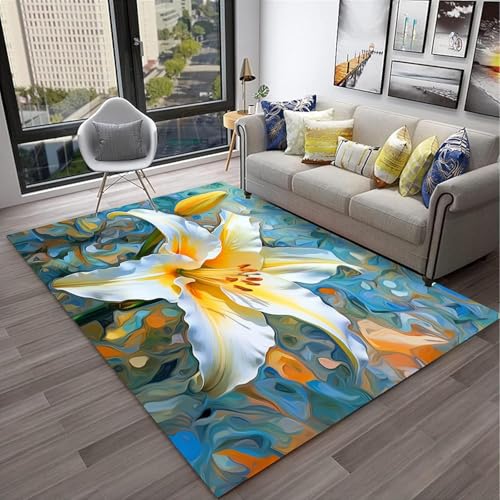 3D-Gedruckter Rutschfester Teppich Pflanze Hinterlässt Blumen 180 X 280 cm Fußmatte Für Den Innenbereich – Weich Und – Fleckenabweisend, Fusselfrei: Umweltfreundlich – Leicht Zu Reinige /174854752066 3D-Gedruckter Rutschfester Teppich Pflanze Hinterlässt Blumen 180 X 280 cm Fußmatte Für Den Innenbereich – Weich Und – Fleckenabweisend, Fusselfrei: Umweltfreundlich – Leicht Zu Reinige /174854752066 von Generic