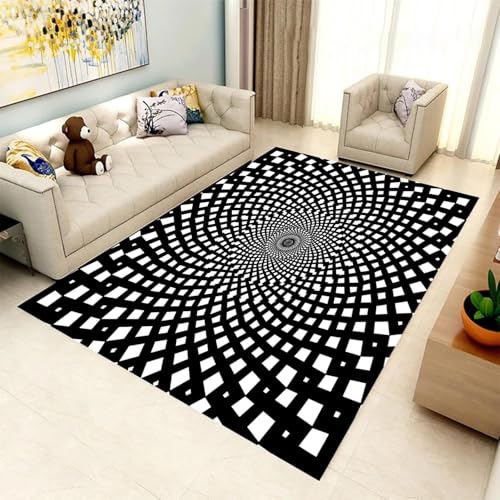 3D Gedruckter Teppich Abstrakte Geometrische Texturstreifen Wohnzimmer Schlafzimmer Anti Rutsch Carpet Kinder Mädchen Jungen Zimmer Spielen Krabbeln Fußmatten 120 X 160 Cm - Leicht Zu Re -635014203887 3D Gedruckter Teppich Abstrakte Geometrische Texturstreifen Wohnzimmer Schlafzimmer Anti Rutsch Carpet Kinder Mädchen Jungen Zimmer Spielen Krabbeln Fußmatten 120 X 160 Cm - Leicht Zu Re -635014203887 von Generic