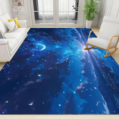 3D Gedruckter Teppich Fantasy-Mond-Sterne-Landschaft Wohnzimmer Schlafzimmer Anti Rutsch Carpet Kinder Mädchen Jungen Zimmer Spielen Krabbeln Fußmatten 60 X 120 cm -950525597822 3D Gedruckter Teppich Fantasy-Mond-Sterne-Landschaft Wohnzimmer Schlafzimmer Anti Rutsch Carpet Kinder Mädchen Jungen Zimmer Spielen Krabbeln Fußmatten 60 X 120 cm -950525597822 von Generic