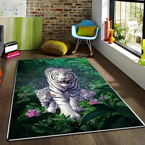 3D Gedruckter Teppich Wildtier-Tiger Wohnzimmer Schlafzimmer Anti Rutsch Carpet Kinder Mädchen Jungen Zimmer Spielen Krabbeln Fußmatten 100 X 200 cm -24962388118 3D Gedruckter Teppich Wildtier-Tiger Wohnzimmer Schlafzimmer Anti Rutsch Carpet Kinder Mädchen Jungen Zimmer Spielen Krabbeln Fußmatten 100 X 200 cm -24962388118 von Generic