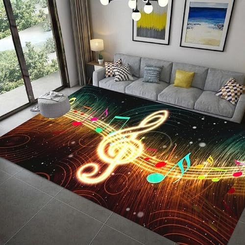 3D Musiknotation Teppich Kinder Jungen Kinderzimmer Gaming Teppich Schlafzimmer Wohnzimmer Krabbelmatte Modern Kinderteppiche Er 60 X 120 cm - Leicht Zu Reinigen -97532436809 3D Musiknotation Teppich Kinder Jungen Kinderzimmer Gaming Teppich Schlafzimmer Wohnzimmer Krabbelmatte Modern Kinderteppiche Er 60 X 120 cm - Leicht Zu Reinigen -97532436809 von Generic
