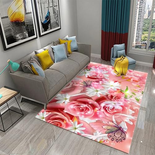3D Rosenblüte Pflanzen Kinder Jungen Teppich Schlafzimmer Kinderzimmer Wohnzimmer,Matten Krabbelmatte Modern Weichem Flanell Kinderteppiche 160 X 230 cm -59548502744 3D Rosenblüte Pflanzen Kinder Jungen Teppich Schlafzimmer Kinderzimmer Wohnzimmer,Matten Krabbelmatte Modern Weichem Flanell Kinderteppiche 160 X 230 cm -59548502744 von Generic