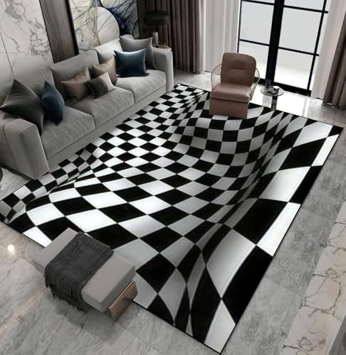 3D Teppich Abstrakte Geometrische Texturstreifen Junge Jugendlich Mädchen Zimmer en Wohnzimmer Schlafzimmer rutschfest 60 X 120 cm - Schmutzabweisend - Leicht Zu Reinigen -643656622260 3D Teppich Abstrakte Geometrische Texturstreifen Junge Jugendlich Mädchen Zimmer en Wohnzimmer Schlafzimmer rutschfest 60 X 120 cm - Schmutzabweisend - Leicht Zu Reinigen -643656622260 von Generic