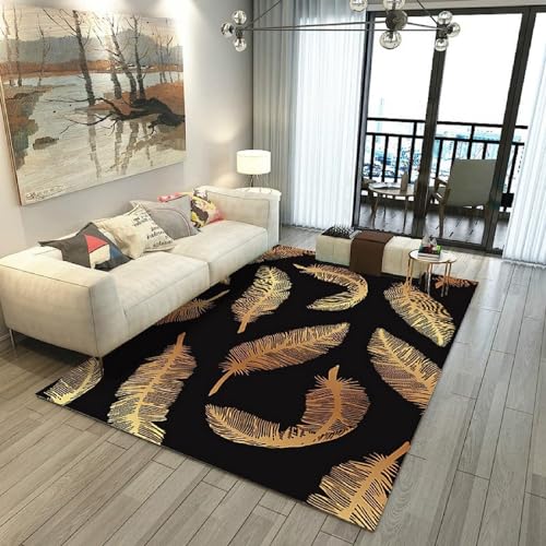 3D Teppich Bunte Tierfedern Boden Matte Wohnzimmer Große Größe Teppiche Weiche Schlafzimmer Teppich Für Kinder Jungen Mädchen Toilettenmatte Toormat 140 X 200 cm -418180497932 von Generic