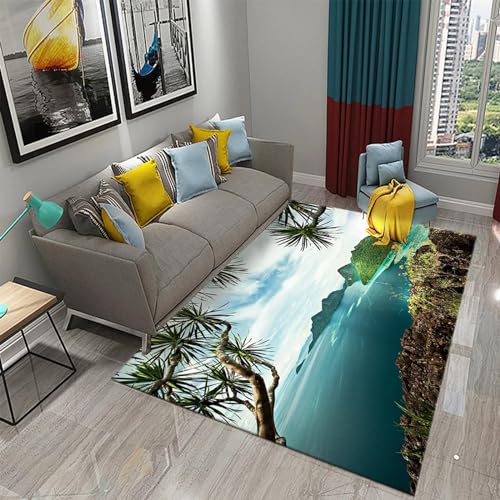 3D Teppich Inselstrandlandschaft Boden Matte Wohnzimmer Samt Area Teppiche Weiche Schlafzimmer Teppich Für Kinder Jungen Mädchen Toilettenmatte Toormat 200 X 300 Cm - Leicht Zu Reinigen /8088386230939 3D Teppich Inselstrandlandschaft Boden Matte Wohnzimmer Samt Area Teppiche Weiche Schlafzimmer Teppich Für Kinder Jungen Mädchen Toilettenmatte Toormat 200 X 300 Cm - Leicht Zu Reinigen /8088386230939 von Generic