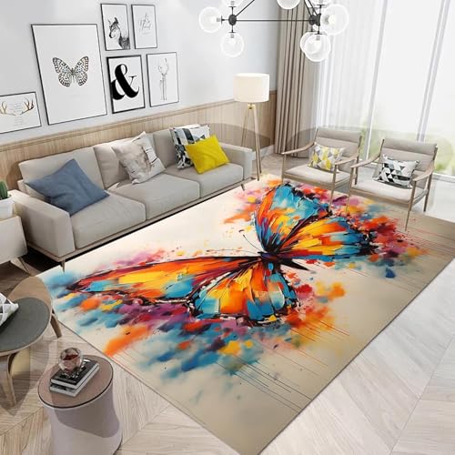 3D Teppich Tierischer Schmetterling Boden Matte Wohnzimmer Große Größe Teppiche Weiche Schlafzimmer Teppich Für Kinder Jungen Mädchen Toilettenmatte Toormat 200 X 300 cm -86987663360 3D Teppich Tierischer Schmetterling Boden Matte Wohnzimmer Große Größe Teppiche Weiche Schlafzimmer Teppich Für Kinder Jungen Mädchen Toilettenmatte Toormat 200 X 300 cm -86987663360 von Generic