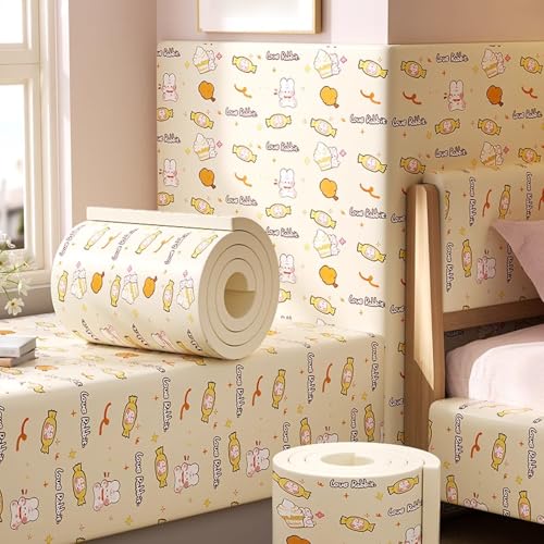 3D Wasserdicht Selbstklebend DIY Abziehen und Aufkleben Wandpaneele Paneele Tapete für Wohnzimmer Schlafzimmer Schrank von Generic