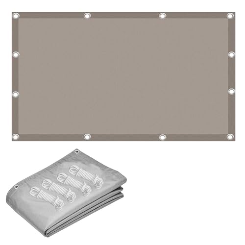 3x3m Waterproof Sun Shade Sail Canopy - 95% UV Protection for Patio, Garden, Pergola, Balcony & Outdoor Events - Durable Khaki Awning for Parties 3x3m Waterproof Sun Shade Sail Canopy - 95% UV Protection for Patio, Garden, Pergola, Balcony & Outdoor Events - Durable Khaki Awning for Parties von Generic