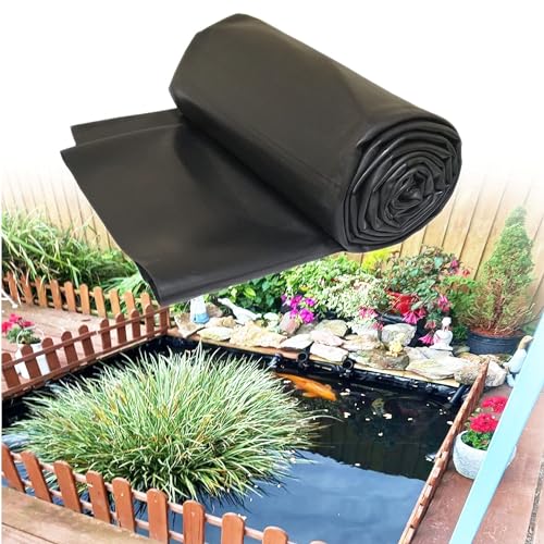 3x6m Teichfolien Schwarz Teichfolie en HDPE, Dichtungsfolie 4x5m 5x8m Schwimmteich Folie wasserdicht UV- und witterungsbeständig, Gartenteich Teichplane für Fischteiche, Brunnen und Wasserfall(10 x 20 3x6m Teichfolien Schwarz Teichfolie en HDPE, Dichtungsfolie 4x5m 5x8m Schwimmteich Folie wasserdicht UV- und witterungsbeständig, Gartenteich Teichplane für Fischteiche, Brunnen und Wasserfall(10 x 20 von Generic