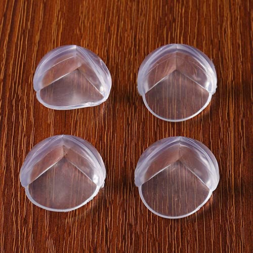 4 Teile/los Gummiball Transparent L Form Baby Sicherheit Ecke Silikon Schreibtisch Tisch Klare Wachen Weiche Kinder G2C3 Kantenschutz Corne von Generic