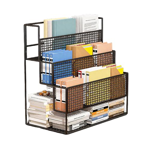 4 Tier Rolling Storage Cart Mobile Bücherregal Organizer mit Rädern Perfekt für Büroklassenzimmer unter Schreibtischbuchdatei Speicher Rack Schwarz 55 * 21 * 40cm 4 Tier Rolling Storage Cart Mobile Bücherregal Organizer mit Rädern Perfekt für Büroklassenzimmer unter Schreibtischbuchdatei Speicher Rack Schwarz 55 * 21 * 40cm von Generic