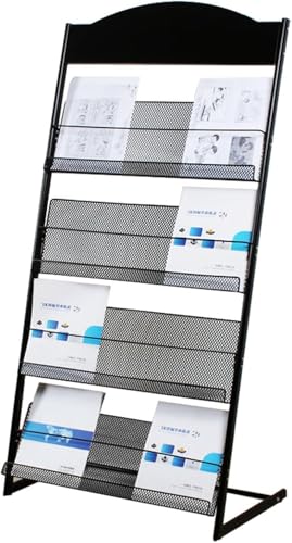 4-stöckiger Bodenstehender Zeitungsständer Prospektständer Geeignet Für Ausstellungen, Einkaufszentren, Krankenhäuser, Büros, Einfach Zu Montieren 4-stöckiger Bodenstehender Zeitungsständer Prospektständer Geeignet Für Ausstellungen, Einkaufszentren, Krankenhäuser, Büros, Einfach Zu Montieren von Generic