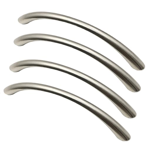 4er-Pack 64/96/128 mm Küchenschrankgriffe Schubladengriffe Schranktürgriffe for Schrank Kleiderschrank Badezimmerlegierung(128mm hole,Brushed gold) von Generic