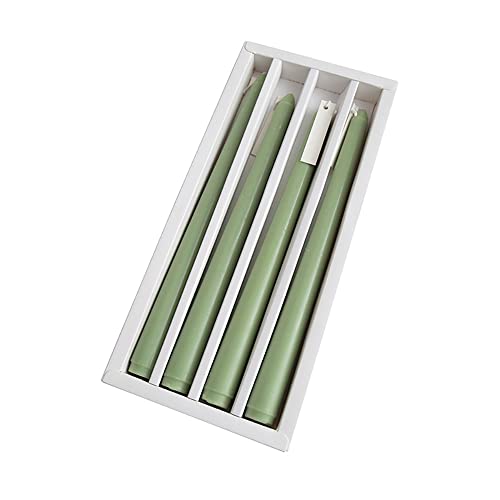 4er-Pack hohe Spitzkerzen, 25,4 cm duftendes Wachs in Premium-Qualität – 8 Stunden Lang Brennende Tropffreie Kerzen 4er-Pack hohe Spitzkerzen, 25,4 cm duftendes Wachs in Premium-Qualität – 8 Stunden Lang Brennende Tropffreie Kerzen von Generic