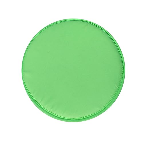 4er-Set Runden Sitzkissen 30 cm mit Haltebändern, Stuhlkissen, Sitzpolster, Esszimmerstuhl Polster Sitzauflage, Kissen, Steißbeinkissen, für Outdoor Hocker, Terrassen und Restaurants (Grün 1) von Generic