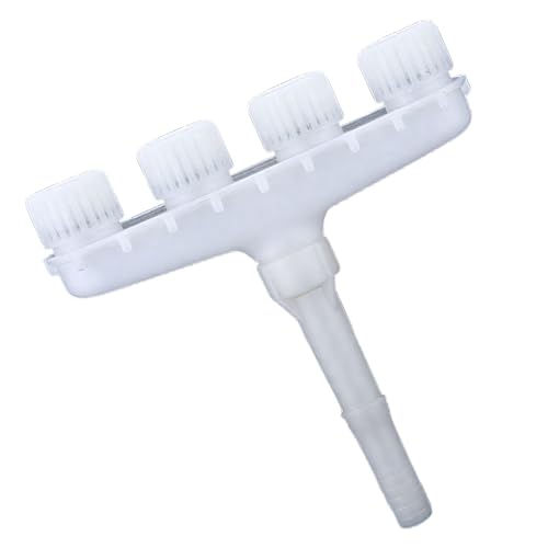 5-Kopf-Multi-Nozzle-Wasserspray-Kopf-Treibhaus-Sprühfrühchen-Sprinklerfarm bewässertes Werkzeug Kunststoff Kunststoff Plastik weiß 4-Heads von Generic