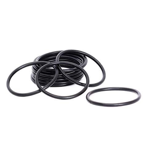 50 Pcs O-ring 6.07 mm x 9.63 mm x 1.78 mm | EPDM Kautschuk Dichtung Gummidichtung Oring 6.07x1.78-70 ShA | Verschiedene Größen - Konfigurieren Sie Ihren Kit von Generic