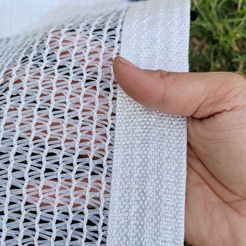 50% Sonnenschutz Netz Garten Schattierungsnetz Schattiernetz Atmungsaktive Außenbereich Schattenstoffabdeckung Gewächshaus Outdoor Gemüsegarten Sonnensegel(4x5.0m(13x16.4ft)) von Generic