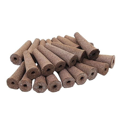 50 Stück Grow Schwämme, Seed Pods Kits Zuchtschwämme Wachstumsschwämme, Wurzelwachstum Schwämme Torfschwämme für Hydroponic Growing System, Gartenarbeit Zubehör (Brown, One Size) von Generic