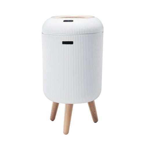 50L Sensor Trash Bin – Stainless Steel Küchenabfalleimer with Automatic Lid, Elektrischer Mülleimer with Liner Ring, Square Abfalleimer mit Deckel, Touchless Trash Can for Kitchen von Generic
