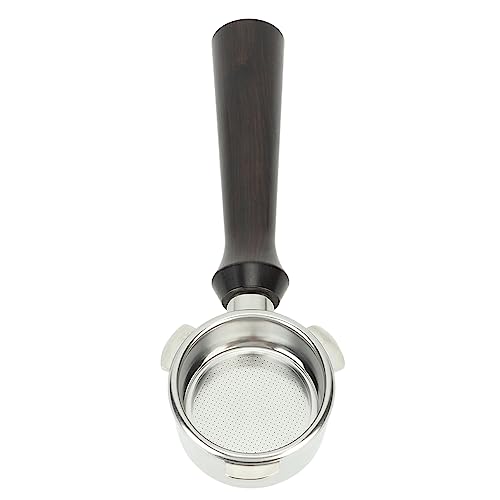 54 Mm Kaffee-Siebträger, Edelstahl, Doppeltülle für Breville 870 880 Kaffeemaschine (F Sandelholz) von Generic