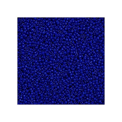 5g TOHO Rocailles 15/0, opaque Marineblau (# 48) (TOHO seed beads 15/0, Opaque Navy Blue (#48)) Japanishe Glas Rund Perlen von Generic