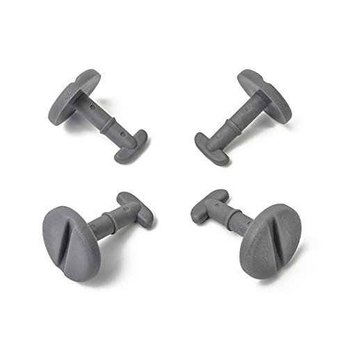 5x Befestigung Drehverschluss Clip für Fußmatte für E39 E46 E83 | 82119410191 5x Befestigung Drehverschluss Clip für Fußmatte für E39 E46 E83 | 82119410191 von Generic