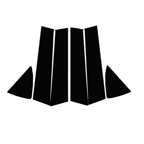 6 STÜCKE Autotür Fenster Center Middle BC Spalte Säule Post Cover Spiegeleffekt Trim Aufkleber Für Mazda 2 Demio Sedan Yaris 2014-2023. 6 STÜCKE Autotür Fenster Center Middle BC Spalte Säule Post Cover Spiegeleffekt Trim Aufkleber Für Mazda 2 Demio Sedan Yaris 2014-2023. von Generic