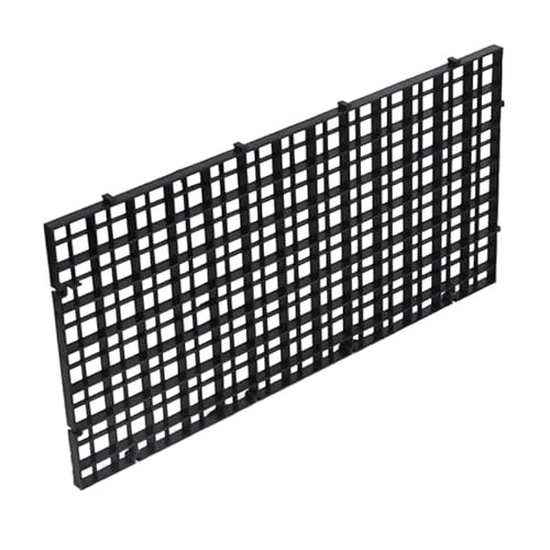 6 Stück Gitter Boden Insular Tablett Aquarium Trennwand Aquarium EggCrate Diffusor Licht Filter Teiler AquaticSupply Aquarien Tabletts Teiler von Generic