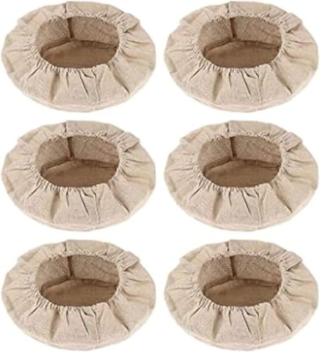 6pcs Brotkasten Brot Fermentation Korb Abdeckung Praktischer Fermentationskorb Liner Brothalter Für Das Backen Zu Hause von Generic