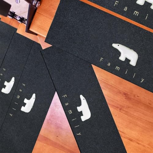 7,9 "x 30" Weiche Teppich Treppenstufen Selbstklebend 15er Pack, rutschfeste Treppenteppichläufer Maschinenwaschbare Matten Teppiche, Treppenpolster Teppichfliesen Für Kin, Black, 9 Pieces 7,9 "x 30" Weiche Teppich Treppenstufen Selbstklebend 15er Pack, rutschfeste Treppenteppichläufer Maschinenwaschbare Matten Teppiche, Treppenpolster Teppichfliesen Für Kin, Black, 9 Pieces von Generic