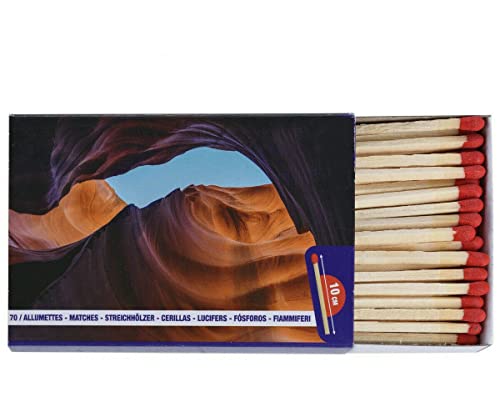 700x XL Streichhölzer 10cm lang Sicherheits- Zündhölzer für Kerzen Grill Kamin Lagerfeuer Set von Generic