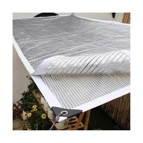 75% Doppelt Wasserdichtes Aluminet Schattentuch – Gewächshaus Schattennetz Schattenabdeckung mit Ösen für Pflanzenabdeckung Terrassenüberdachung Gartenpergola Gewächshaus Auto Scheune Zwinger(2x5.0m/6 75% Doppelt Wasserdichtes Aluminet Schattentuch – Gewächshaus Schattennetz Schattenabdeckung mit Ösen für Pflanzenabdeckung Terrassenüberdachung Gartenpergola Gewächshaus Auto Scheune Zwinger(2x5.0m/6 von Generic