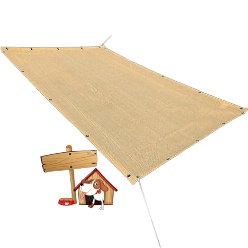 85% Gelbes Schattentuch, Sonnenschutznetz für Gewächshäuser 3x8.0m 4x5.0m 5x5.0m 6X8.0m Atmungsaktives UV-beständiges Netz für Pflanzen Im Freien Gemüsegewächshäuser(5.0x9.0 m) von Generic