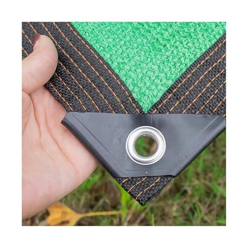 85% Pflanzenschattentuch – Gewächshausabdeckung 2x5.0m 2x6.0m 2x8.0m 3X8.0m 4x5.0m Sonnenschutznetz mit Ösen für Gewächshaus Pflanzenabdeckung Hinterhof Terrasse Scheune Zwinger(5x14.0m) von Generic
